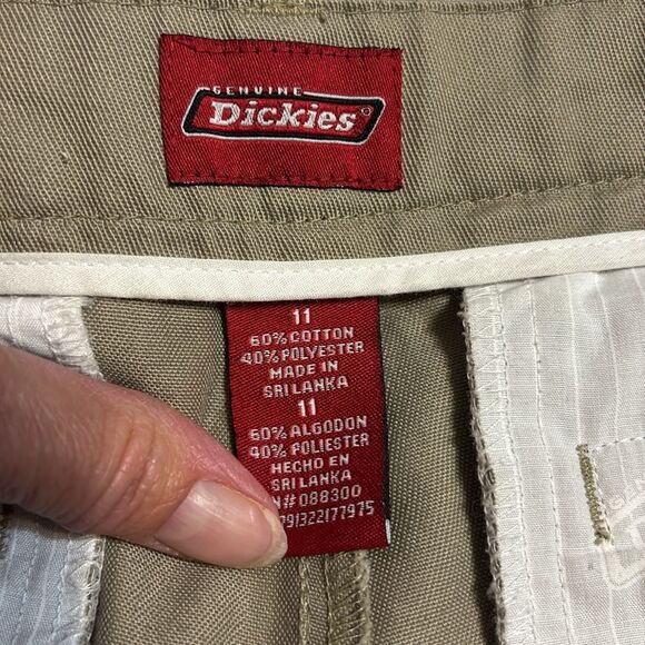 Dickies Straight leg Khaki Pants, Uniform, flat front, work, 11 - Picture 6 of 6